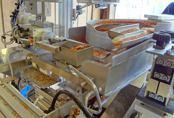 ふりかけ重量測定機