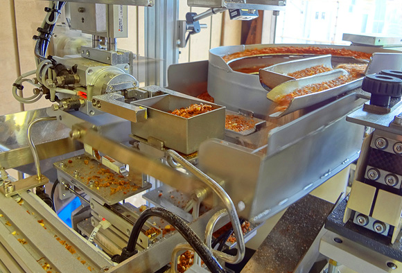 ふりかけ重量測定機