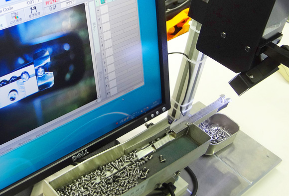 M3×10mmネジ整列機