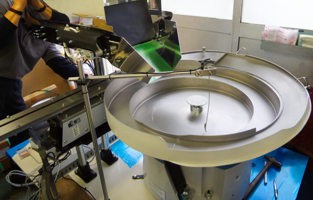 大口径Oリング整列機