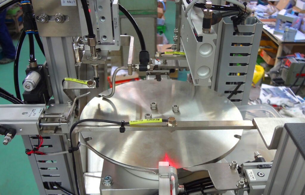 L型チューブノズル検査・自動機