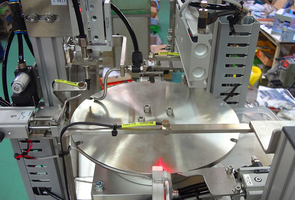 L型チューブノズル検査・自動機