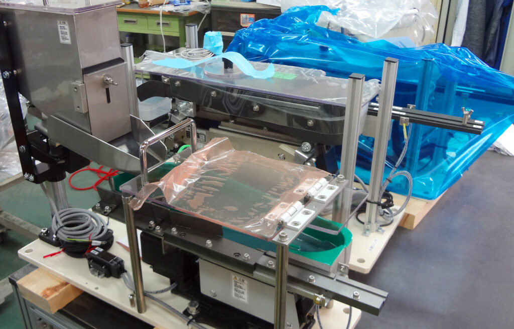 ワッシャー&Oリング整列機