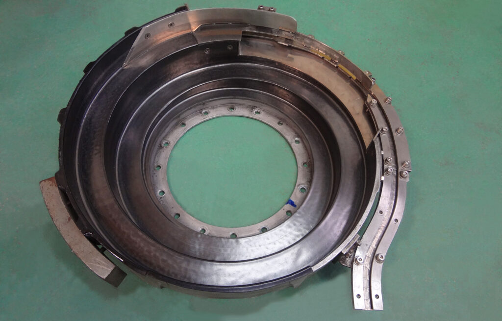 改造を依頼されお預かりした他社様製造のボウルです