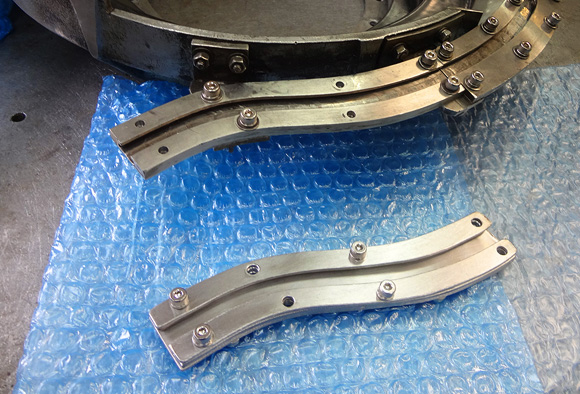 他社様製ボウル先端部改造