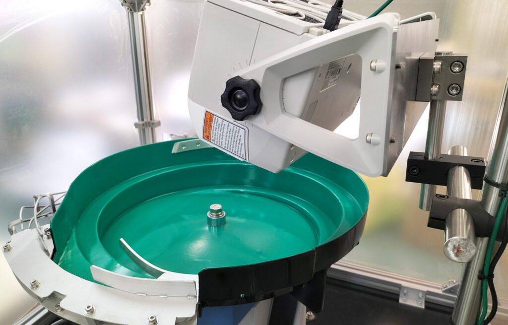 樹脂キャップ整列機