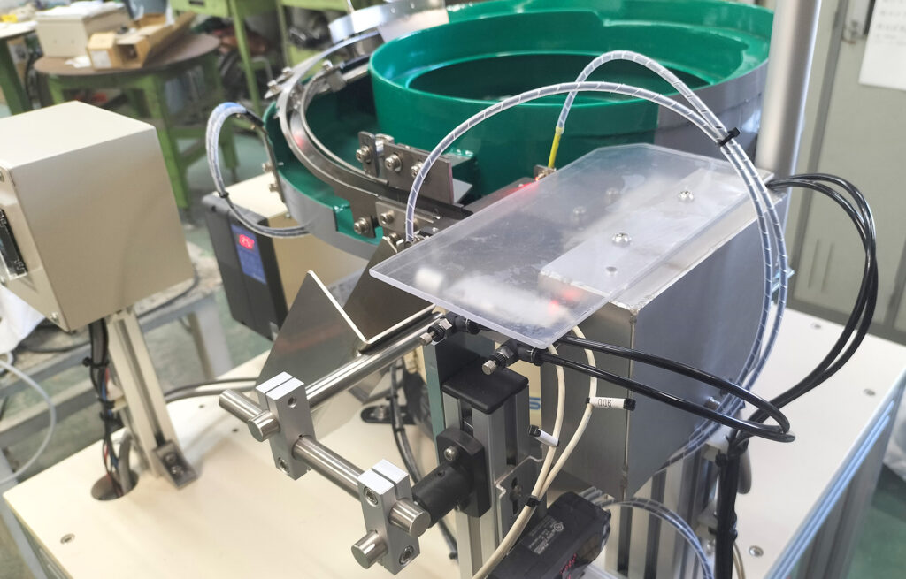 アルミボルト整列・計数機改造