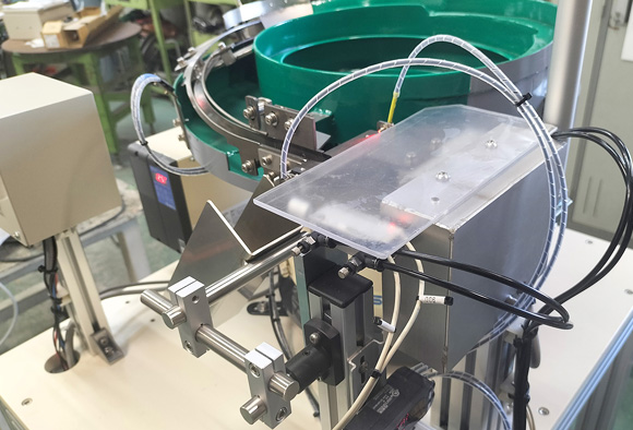 アルミボルト整列・計数機改造